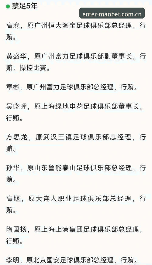 中国足协第三批禁足名单深度评测：65人受罚背后的足球生态警示录